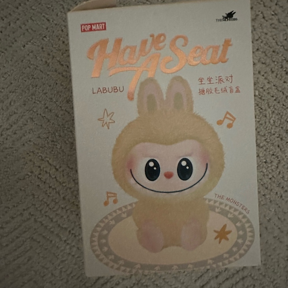 Pop Mart Labubu Have A Seat Figure